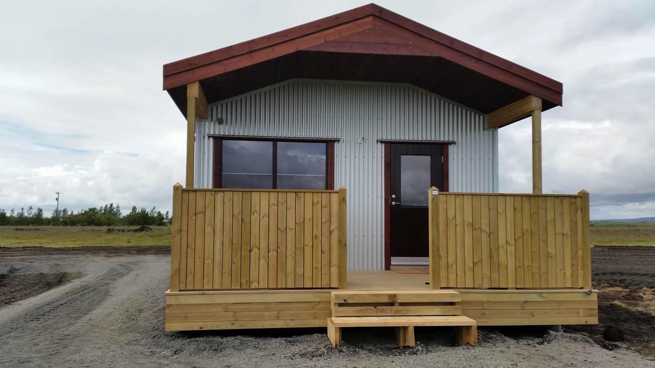 Hekla Cabin 3 Volcano And Glacier View ヘトラ エクステリア 写真