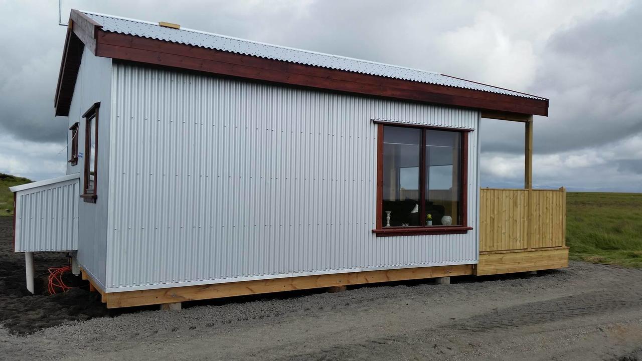 Hekla Cabin 3 Volcano And Glacier View ヘトラ エクステリア 写真