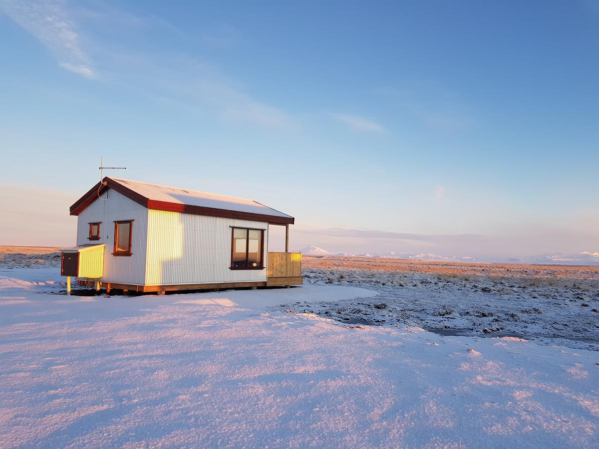 Hekla Cabin 3 Volcano And Glacier View ヘトラ エクステリア 写真