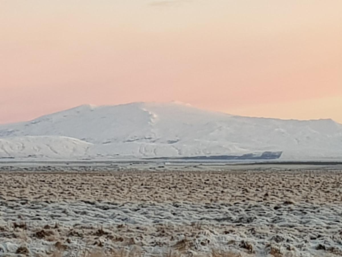 Hekla Cabin 3 Volcano And Glacier View ヘトラ エクステリア 写真